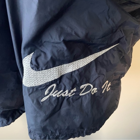 90s Vintage Nike x USA Pro Sports Just Do It Hooded Windbreaker Jacket Mens XXL - Picture 5 of 13